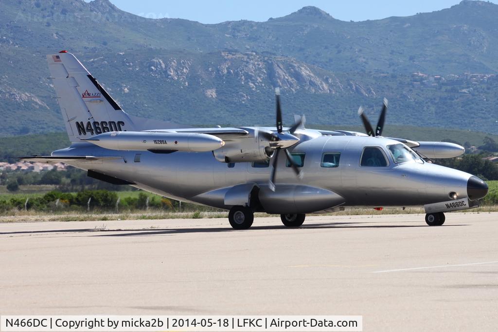 N466DC, 1981 Mitsubishi MU-2B-60 Marquise C/N 1528SA, Taxiing