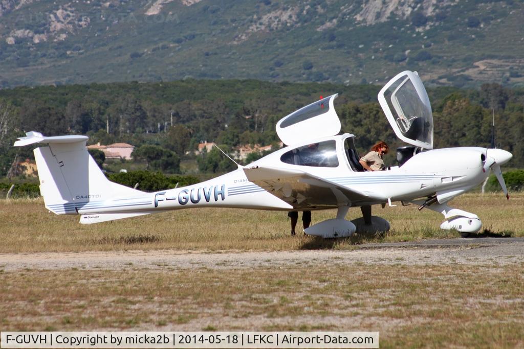 F-GUVH, Diamond DA-40D Diamond Star C/N 04.063, Parked