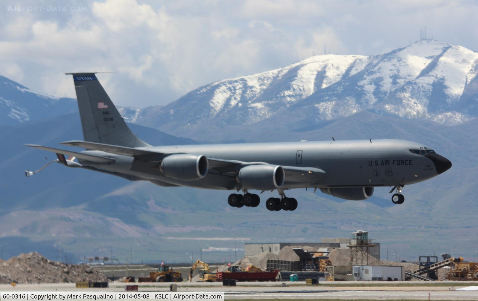 60-0316, 1960 Boeing KC-135R Stratotanker C/N 18091, Boeing KC-135R
