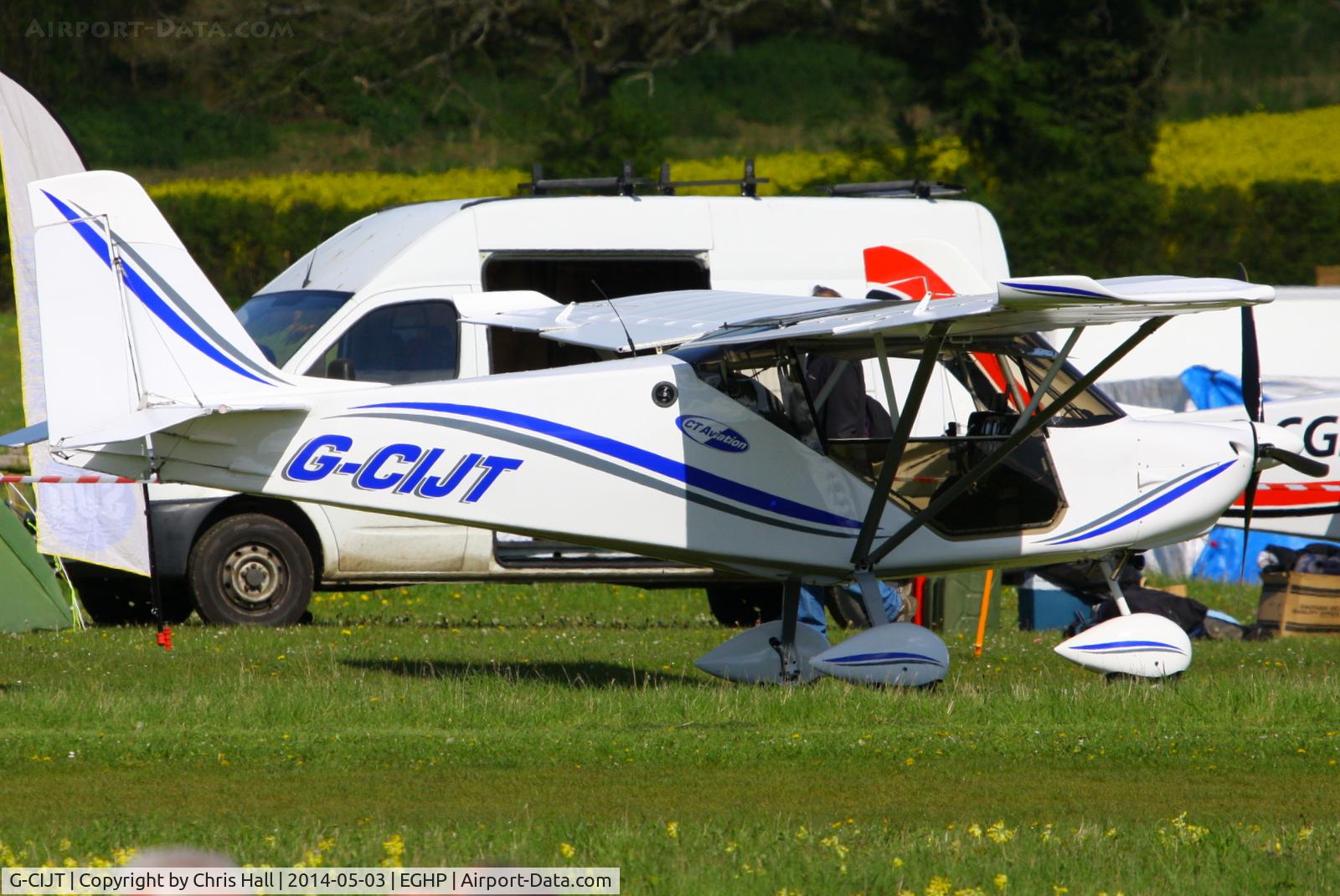 G-CIJT, 2014 Best Off Skyranger Ninja 912S(1) C/N BMAA/HB/650, at the 2014 Microlight Trade Fair, Popham