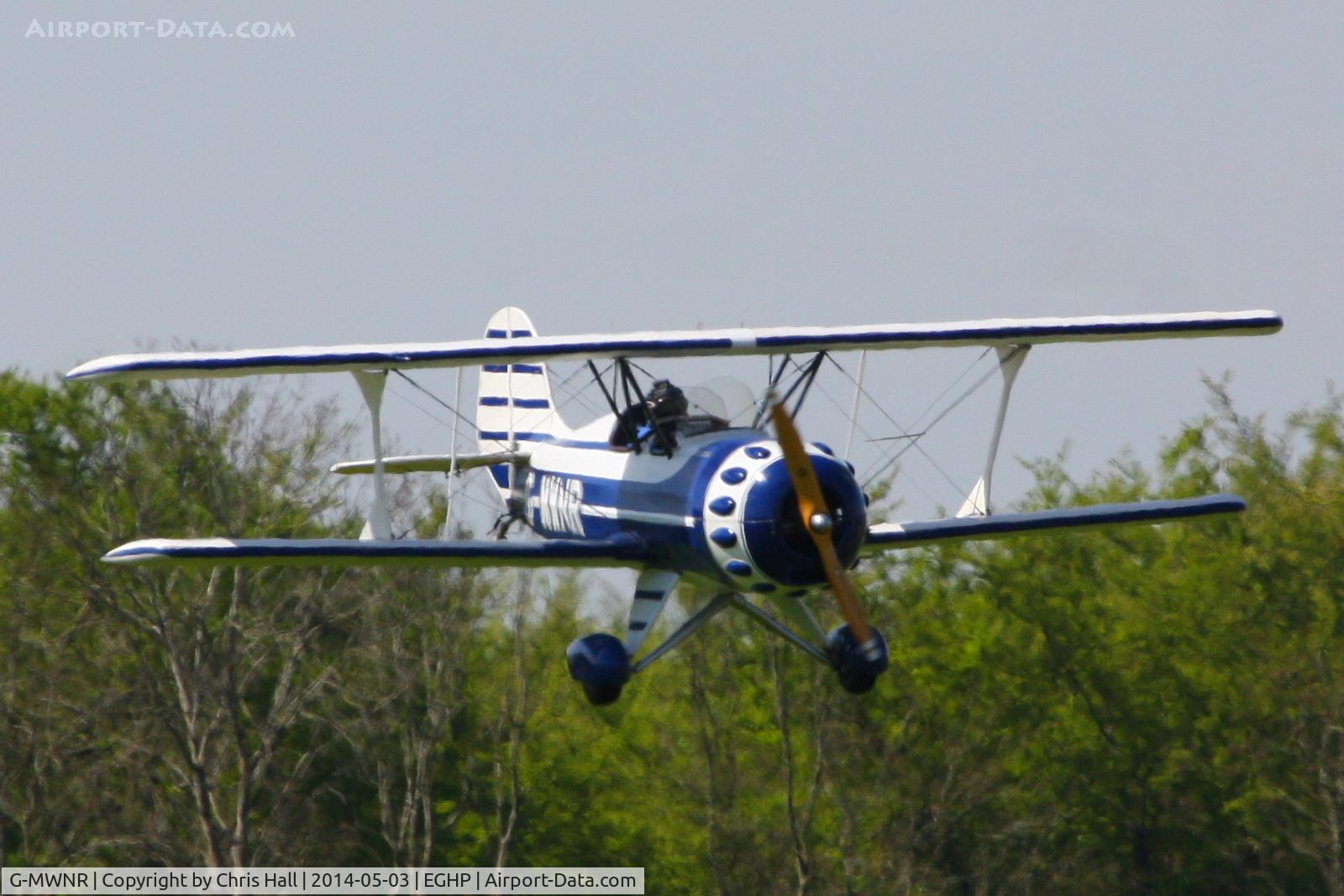 G-MWNR, 1991 Murphy Renegade Spirit UK C/N PFA 188-11926, at the 2014 Microlight Trade Fair, Popham