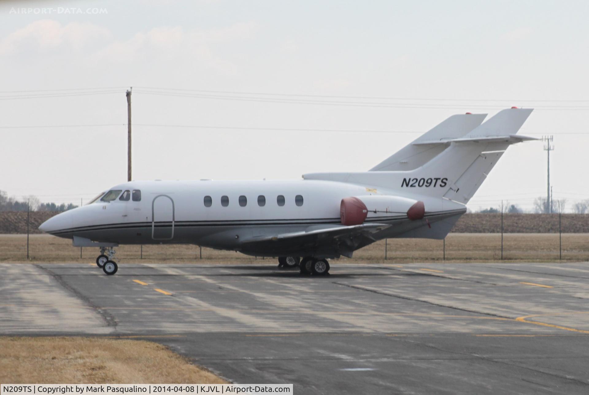 N209TS, 1977 British Aerospace HS.125-700A C/N NA0209, Hawker 700A
