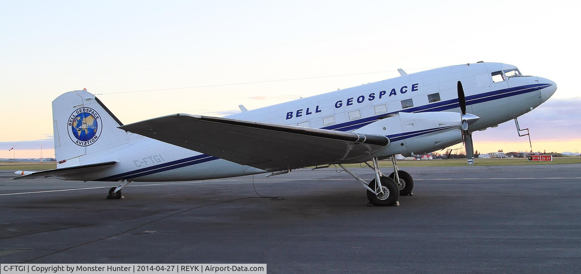 C-FTGI, 1944 Basler BT-67 C/N 26268, Reykjavik April 2014