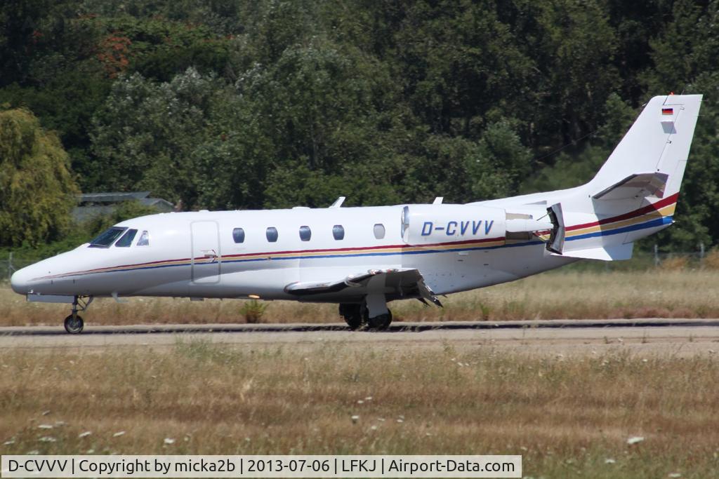 D-CVVV, 2007 Cessna 560 Citation XLS C/N 560-5723, Landing