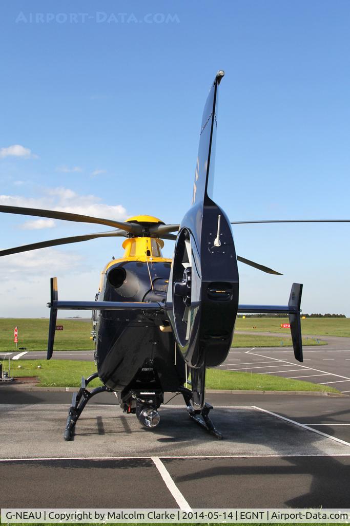 G-NEAU, 2004 Eurocopter EC-135T-2 C/N 0333, Eurocopter EC-135T-2 at the NPAS (National Police Air Service) facility at Newcastle Airport. May 14th 2014.