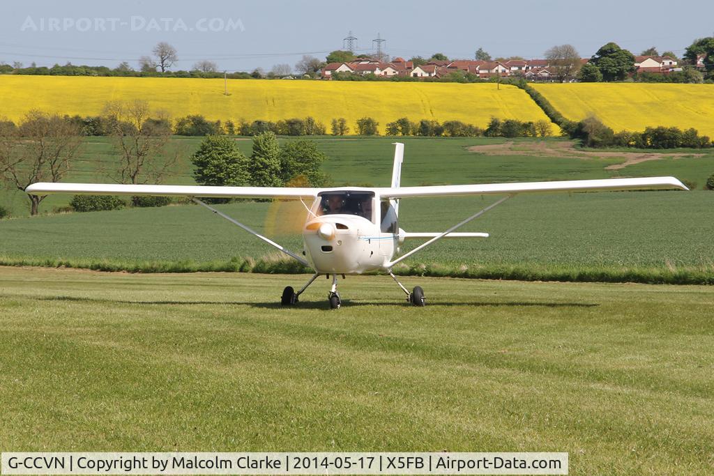 G-CCVN, 2004 Jabiru SP-470 C/N PFA 274B-13677, Jabiru SP470, an airfield resident, Fishburn Airfield UK, May 2014.