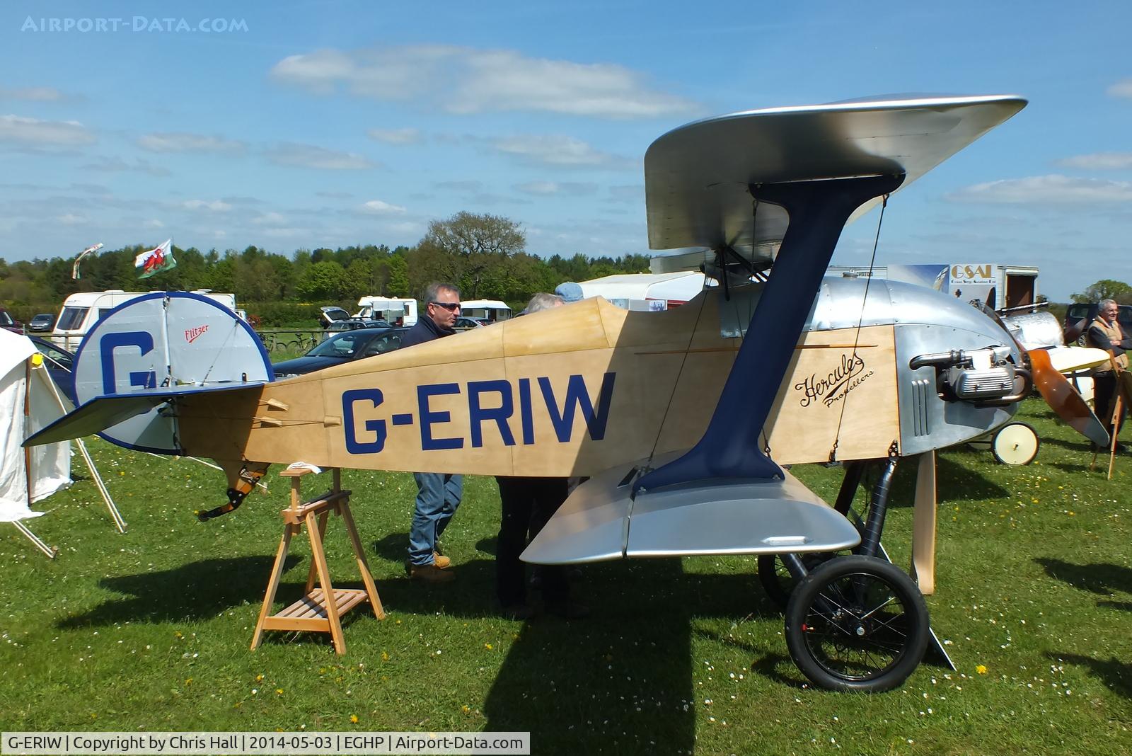 G-ERIW, 2005 Staaken Z-21 Flitzer C/N PFA 223-13834, at the 2014 Microlight Trade Fair, Popham
