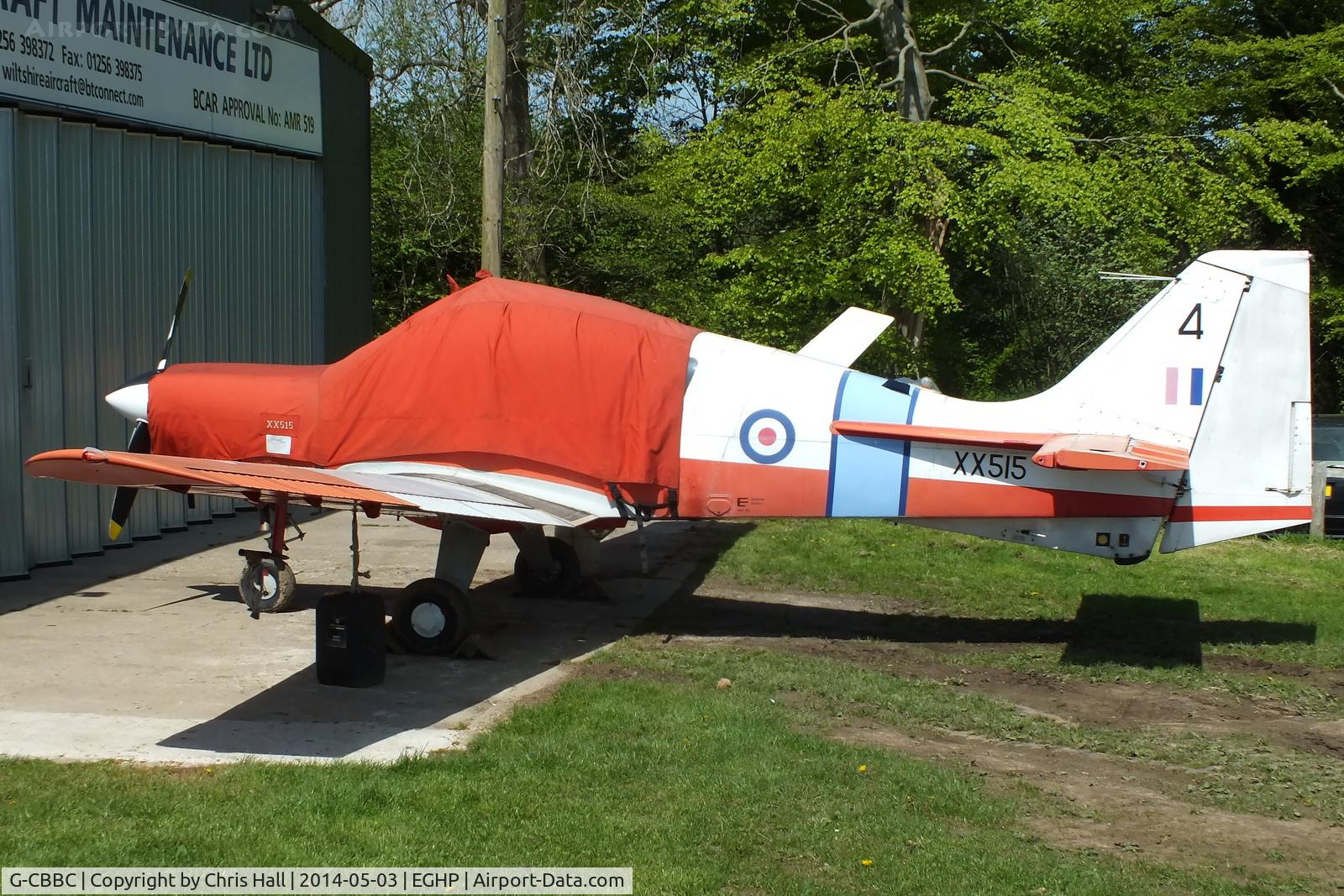 G-CBBC, 1973 Scottish Aviation Bulldog T.1 C/N BH120/201, at the 2014 Microlight Trade Fair, Popham