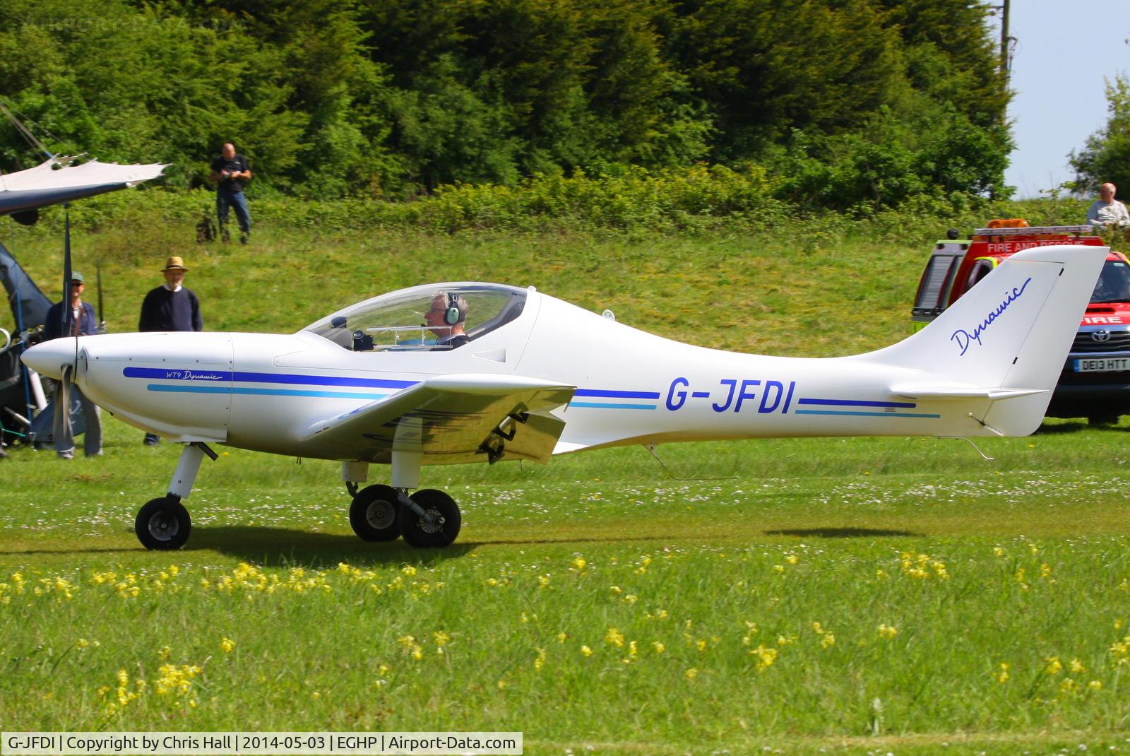 G-JFDI, 2007 Aerospool WT-9 Dynamic C/N DY192/2007, at the 2014 Microlight Trade Fair, Popham