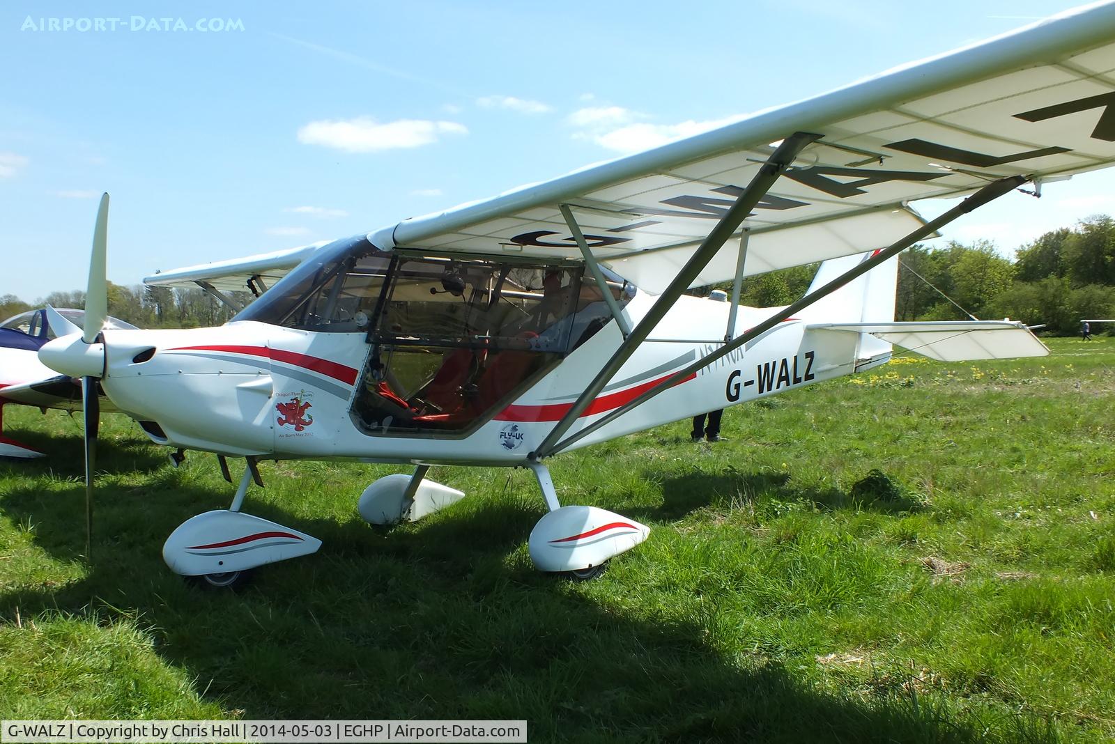 G-WALZ, 2012 Best Off Nynja 912S C/N BMAA/HB/619, at the 2014 Microlight Trade Fair, Popham