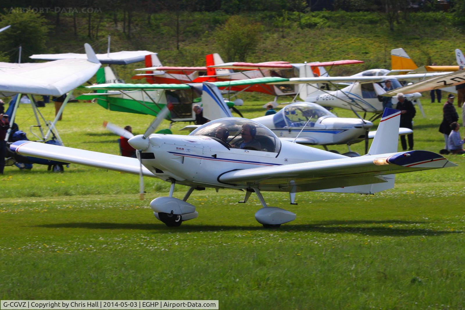G-CGVZ, 2011 Zenair CH-601 XL C/N LAA 162B-14990, at the 2014 Microlight Trade Fair, Popham