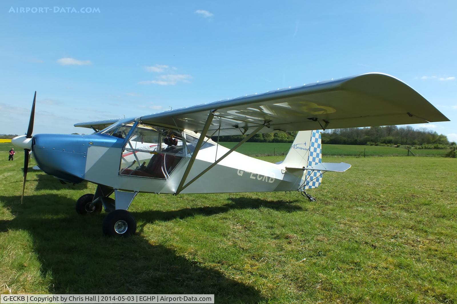 G-ECKB, 2007 Escapade 912(2) C/N BMAA/HB/533, at the 2014 Microlight Trade Fair, Popham