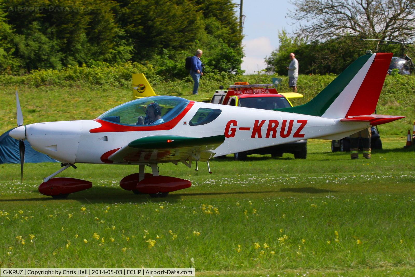 G-KRUZ, 2010 CZAW SportCruiser C/N LAA 338-14765, at the 2014 Microlight Trade Fair, Popham