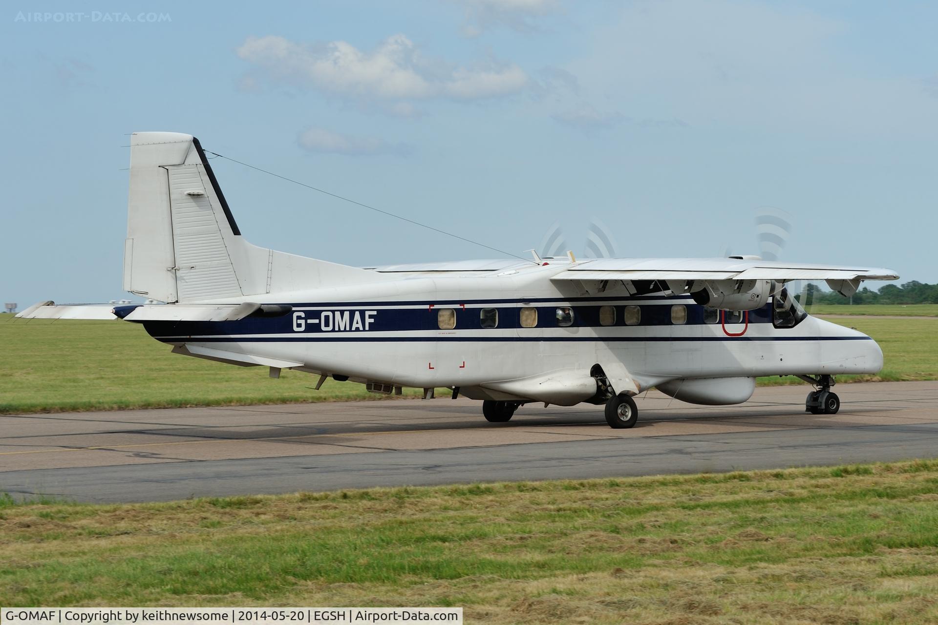 G-OMAF, 1986 Dornier 228-202K C/N 8112, Dirty Dornier !