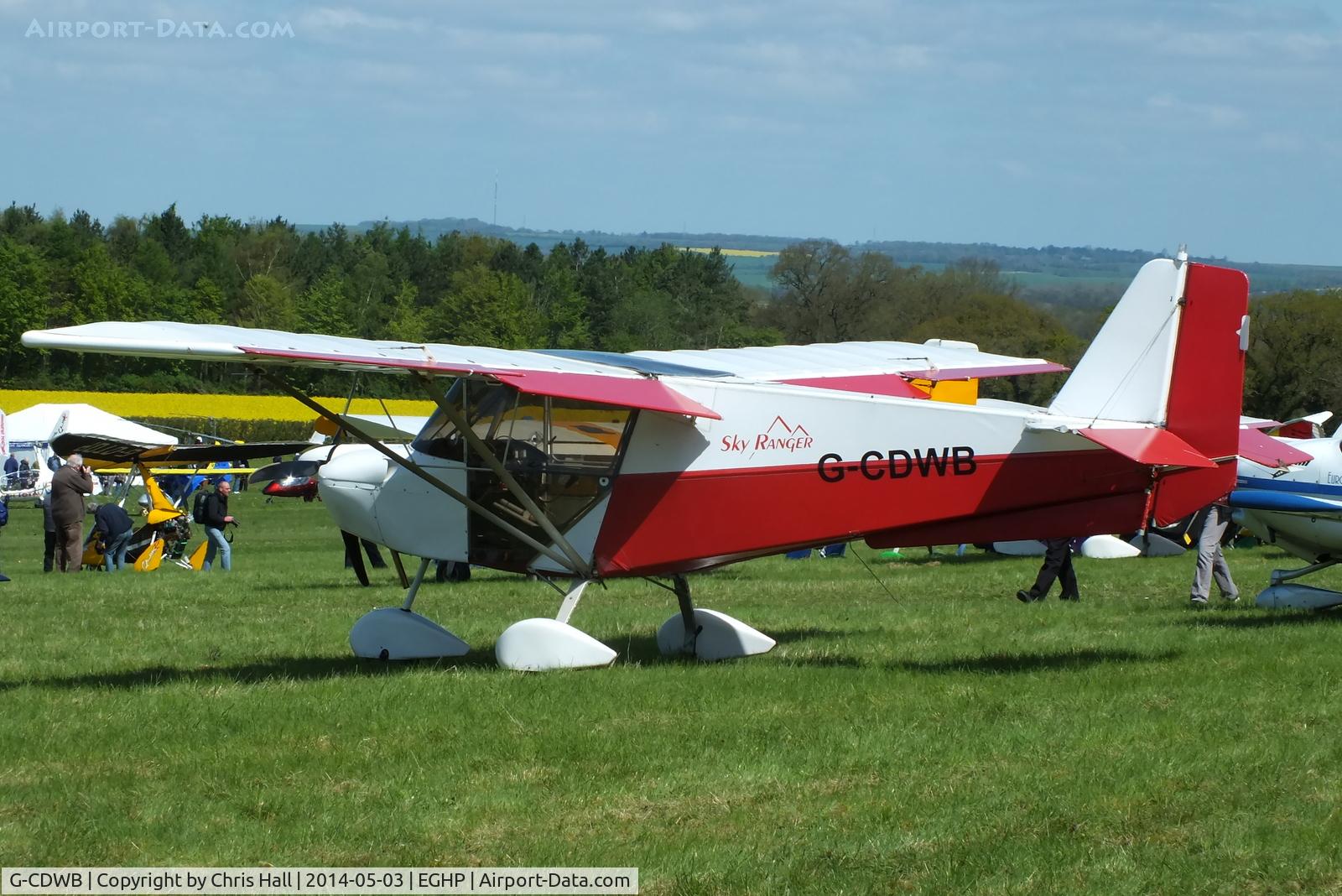 G-CDWB, 2006 Best Off Skyranger 912(2) C/N BMAA/HB/477, at the 2014 Microlight Trade Fair, Popham