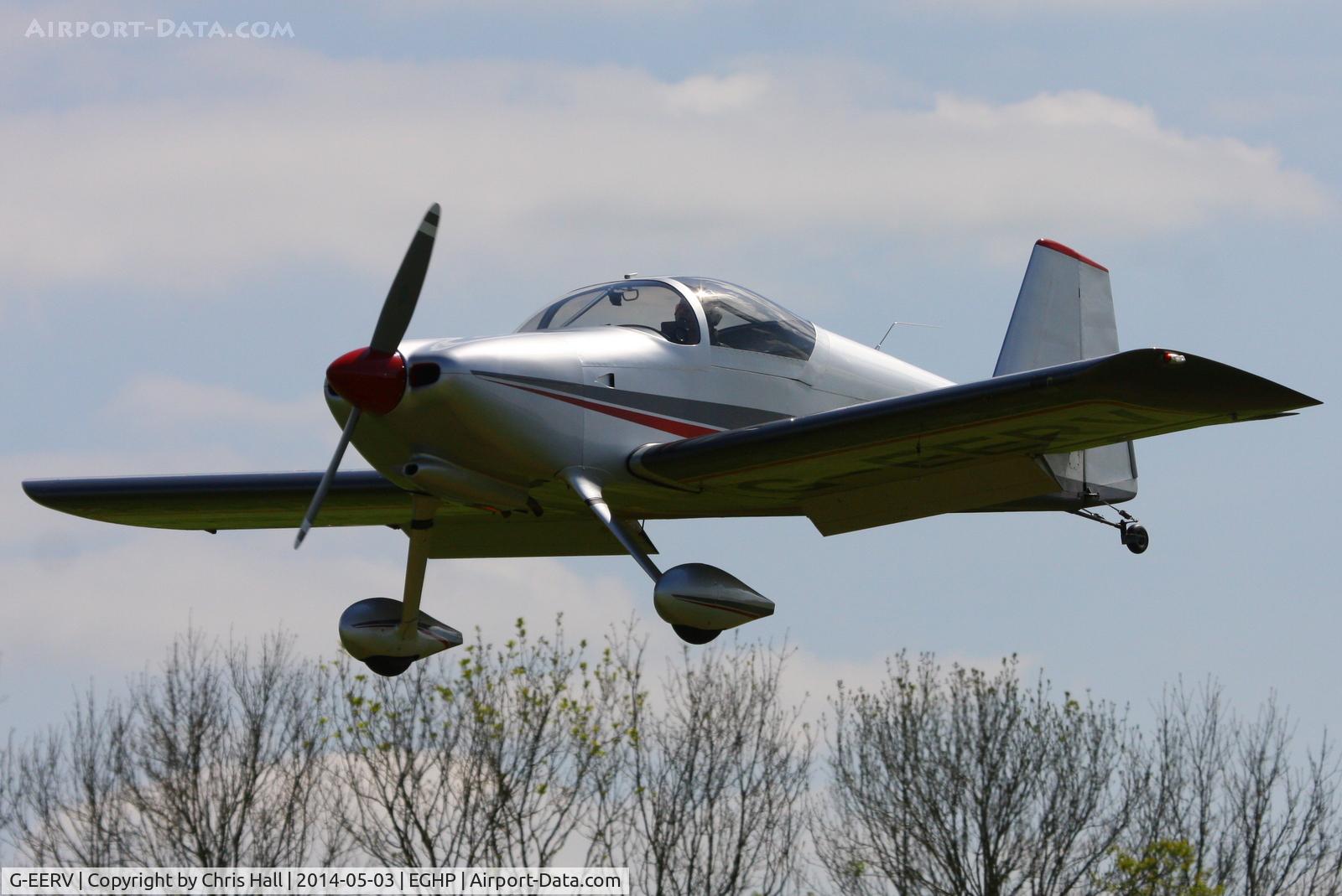 G-EERV, 2002 Vans RV-6 C/N PFA 181A-13381, at the 2014 Microlight Trade Fair, Popham