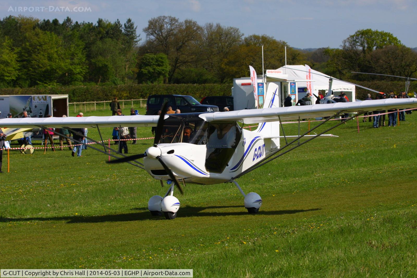 G-CIJT, 2014 Best Off Skyranger Ninja 912S(1) C/N BMAA/HB/650, at the 2014 Microlight Trade Fair, Popham