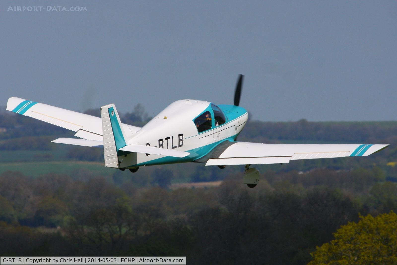 G-BTLB, 1972 Wassmer WA-52 Europa C/N 42, at the 2014 Microlight Trade Fair, Popham