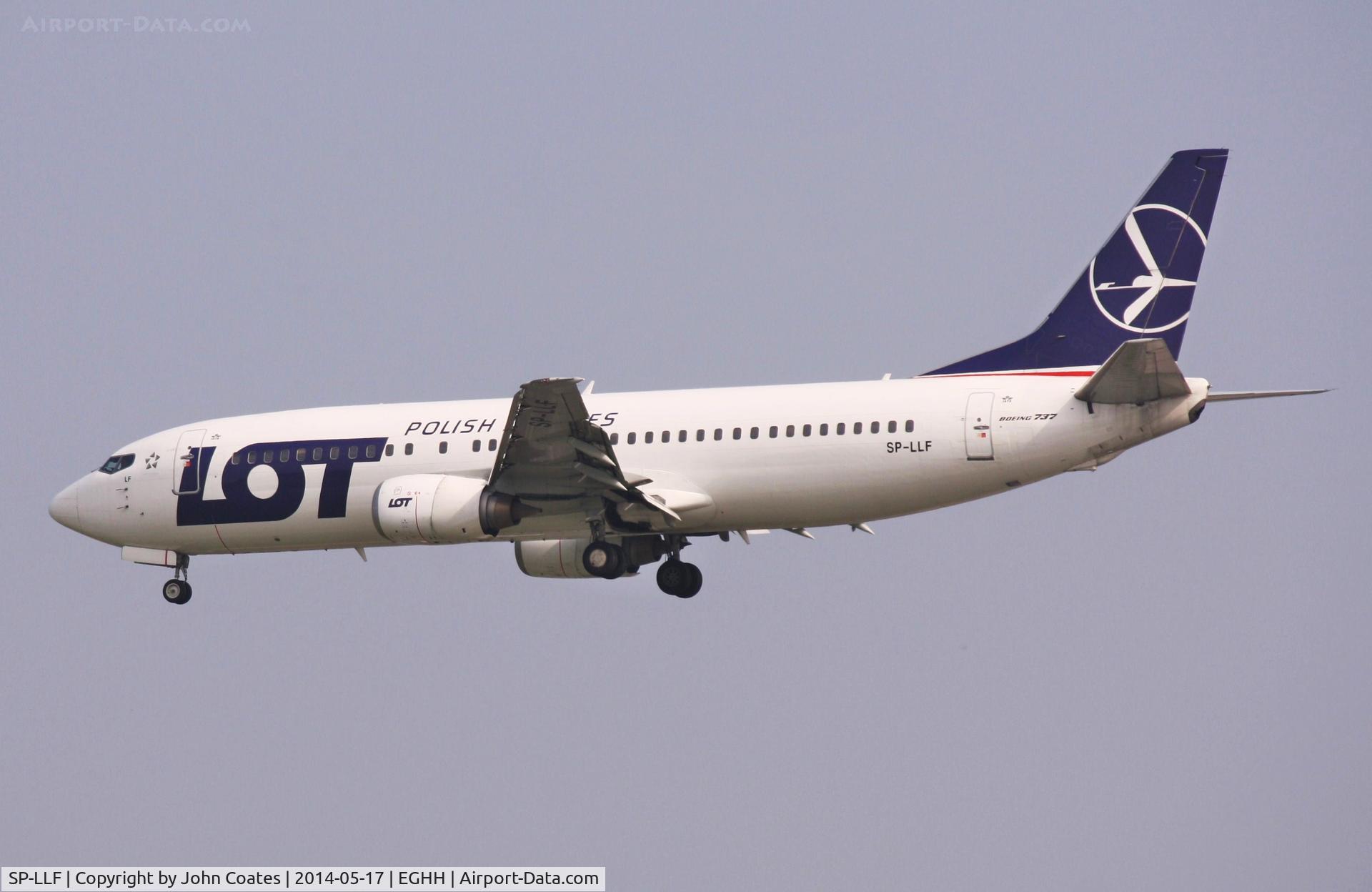SP-LLF, 1997 Boeing 737-45D C/N 28752/2874, Arriving 27L
