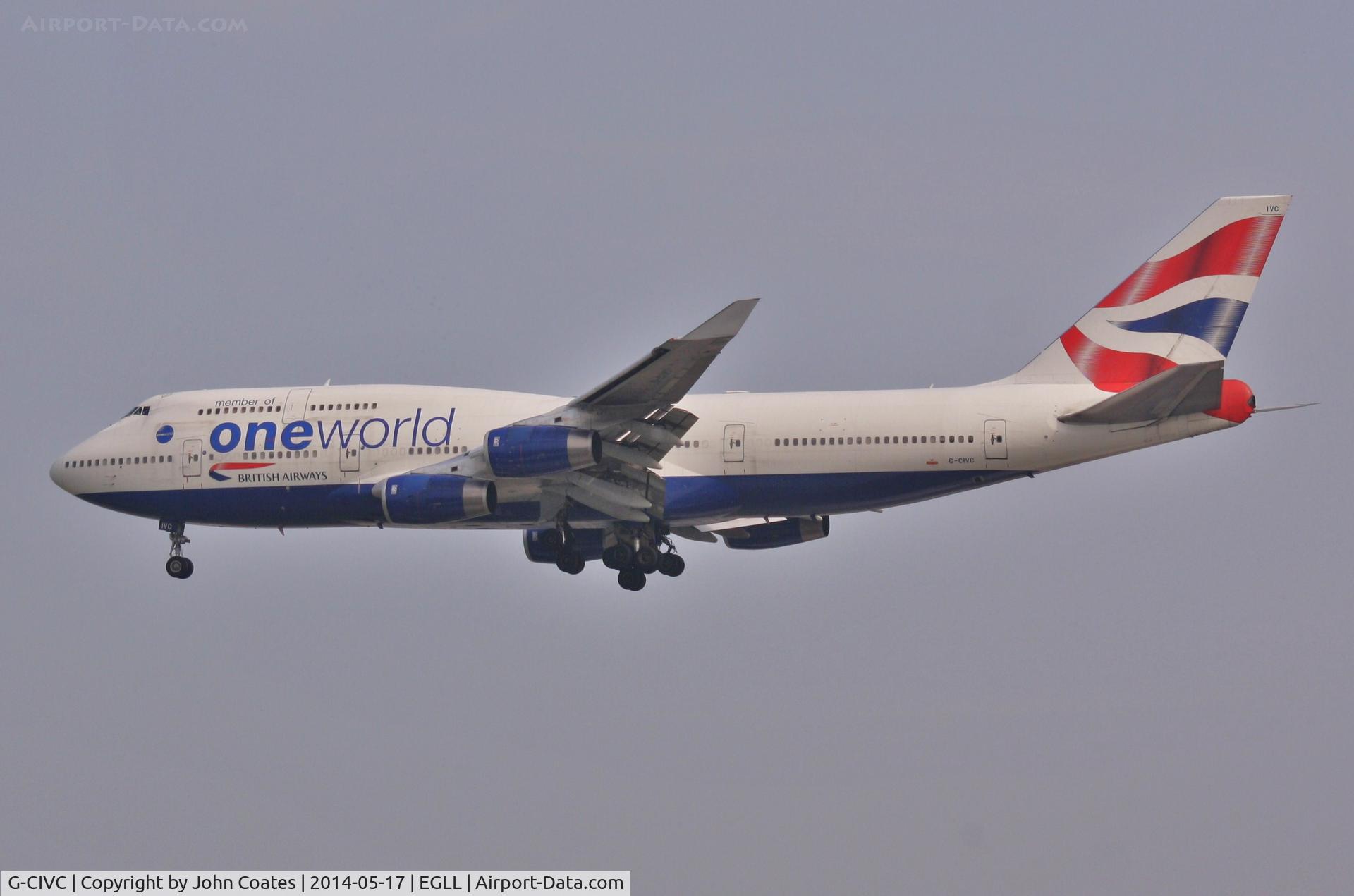 G-CIVC, 1994 Boeing 747-436 C/N 25812, Finals 27L
