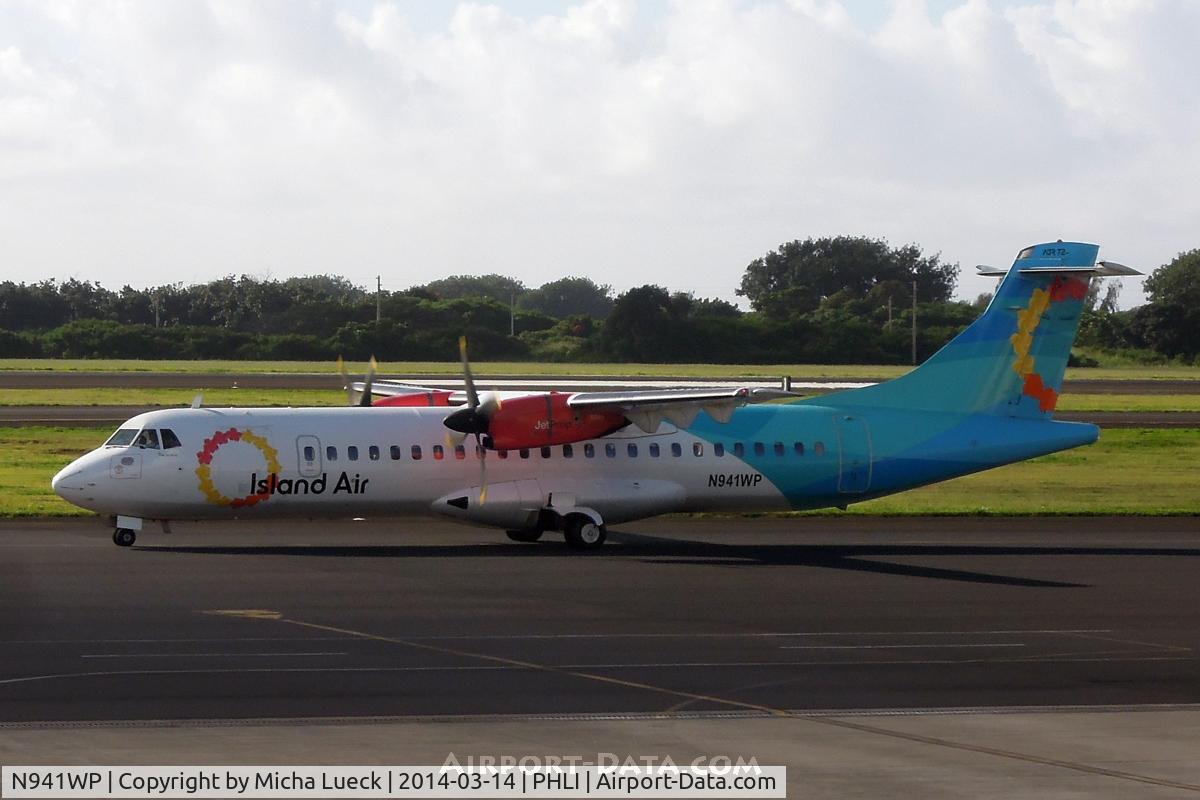 N941WP, 1993 ATR 72-212 C/N 349, At Lihue