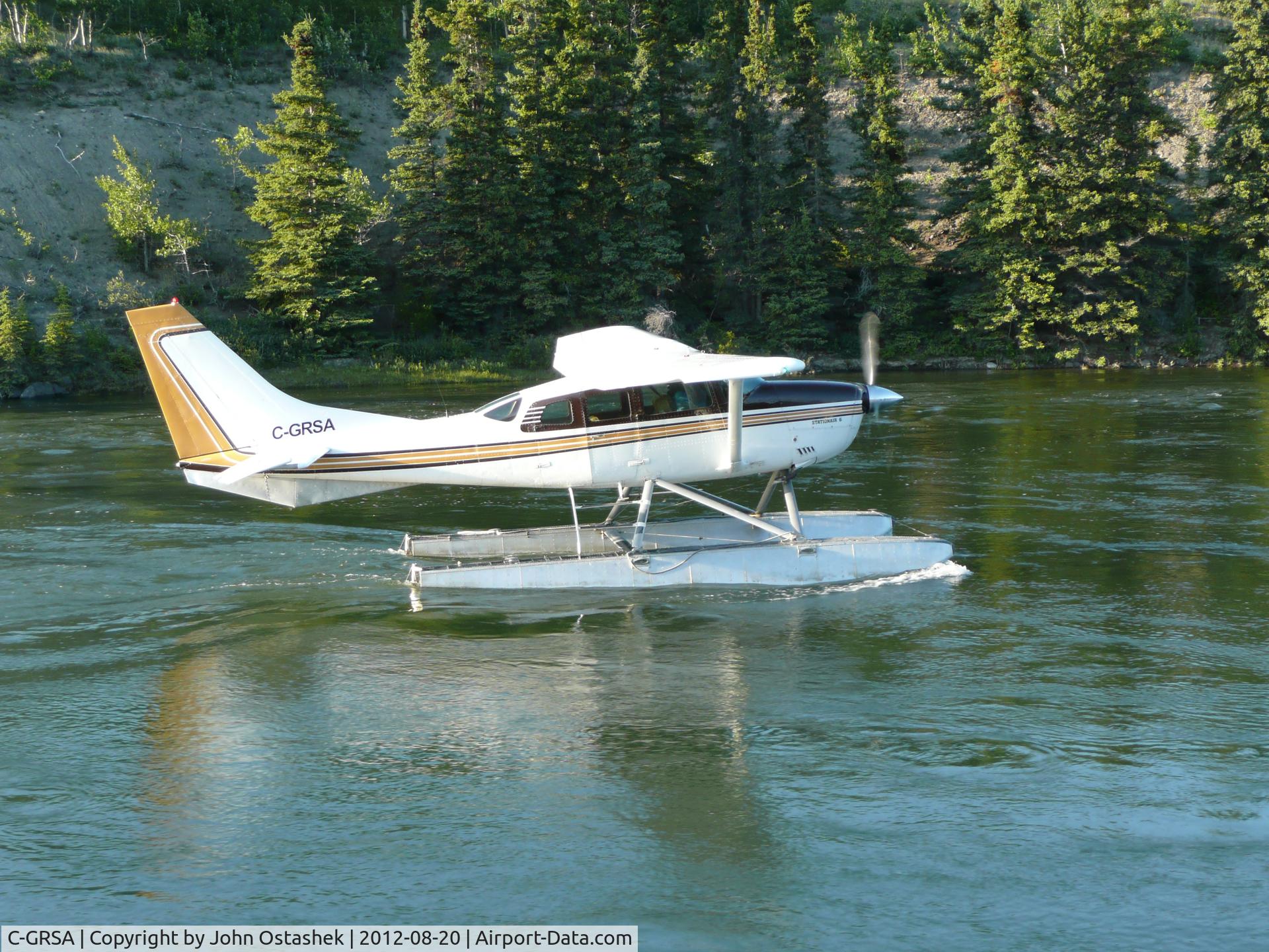 C-GRSA, 1982 Cessna U206G Stationair C/N U20606586, Kluane River Yukon