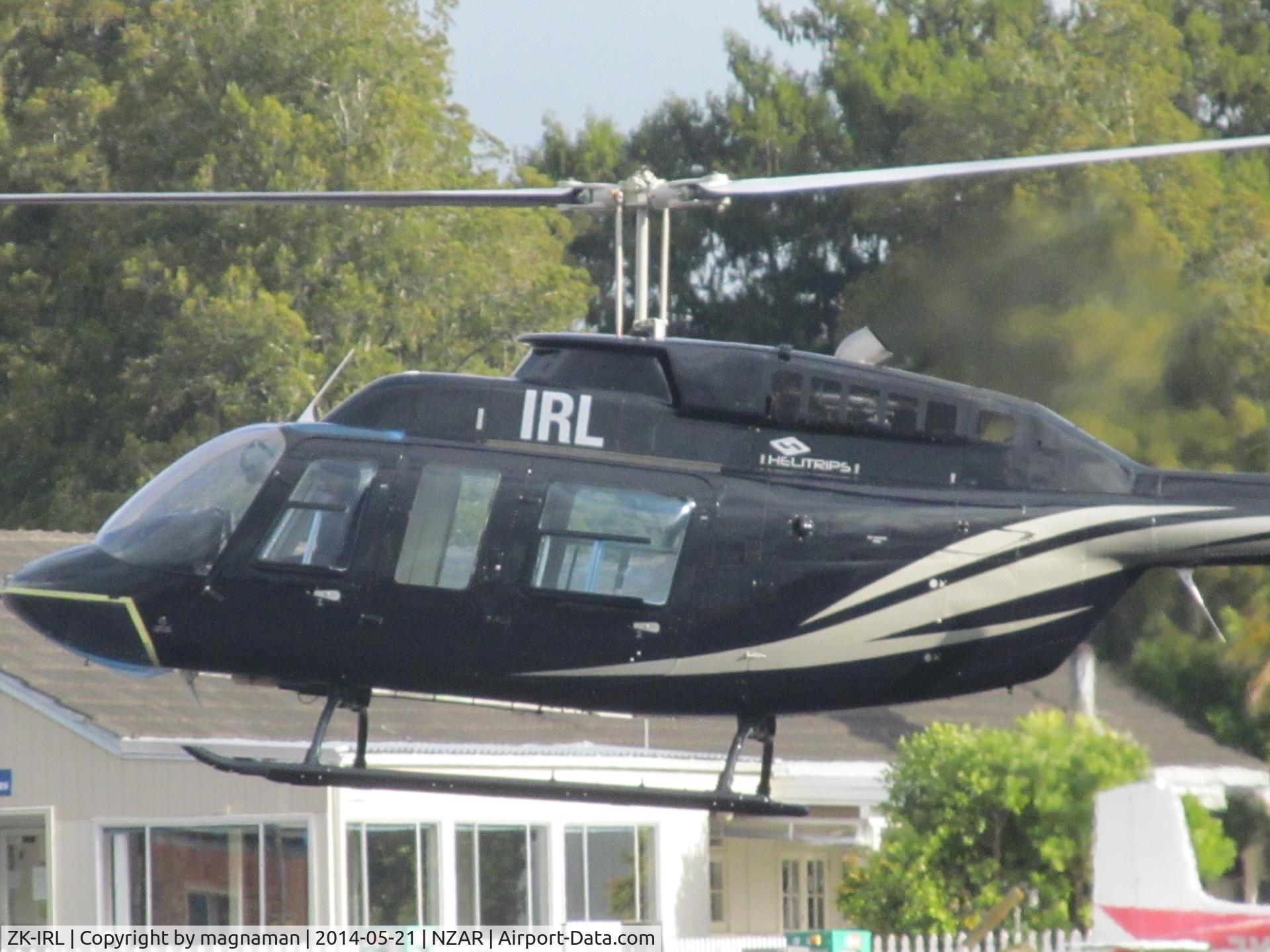 ZK-IRL, 1981 Bell 206L-1 LongRanger II C/N 45549, lift off