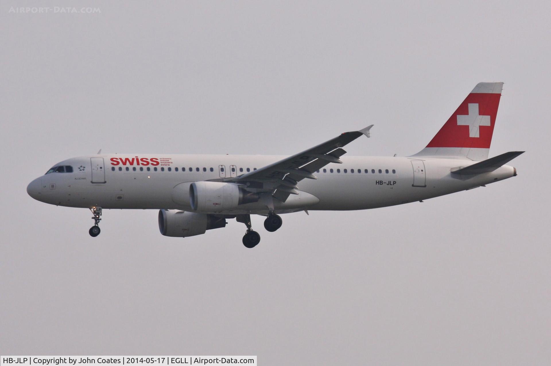 HB-JLP, 2011 Airbus A320-214 C/N 4618, Finals 27L