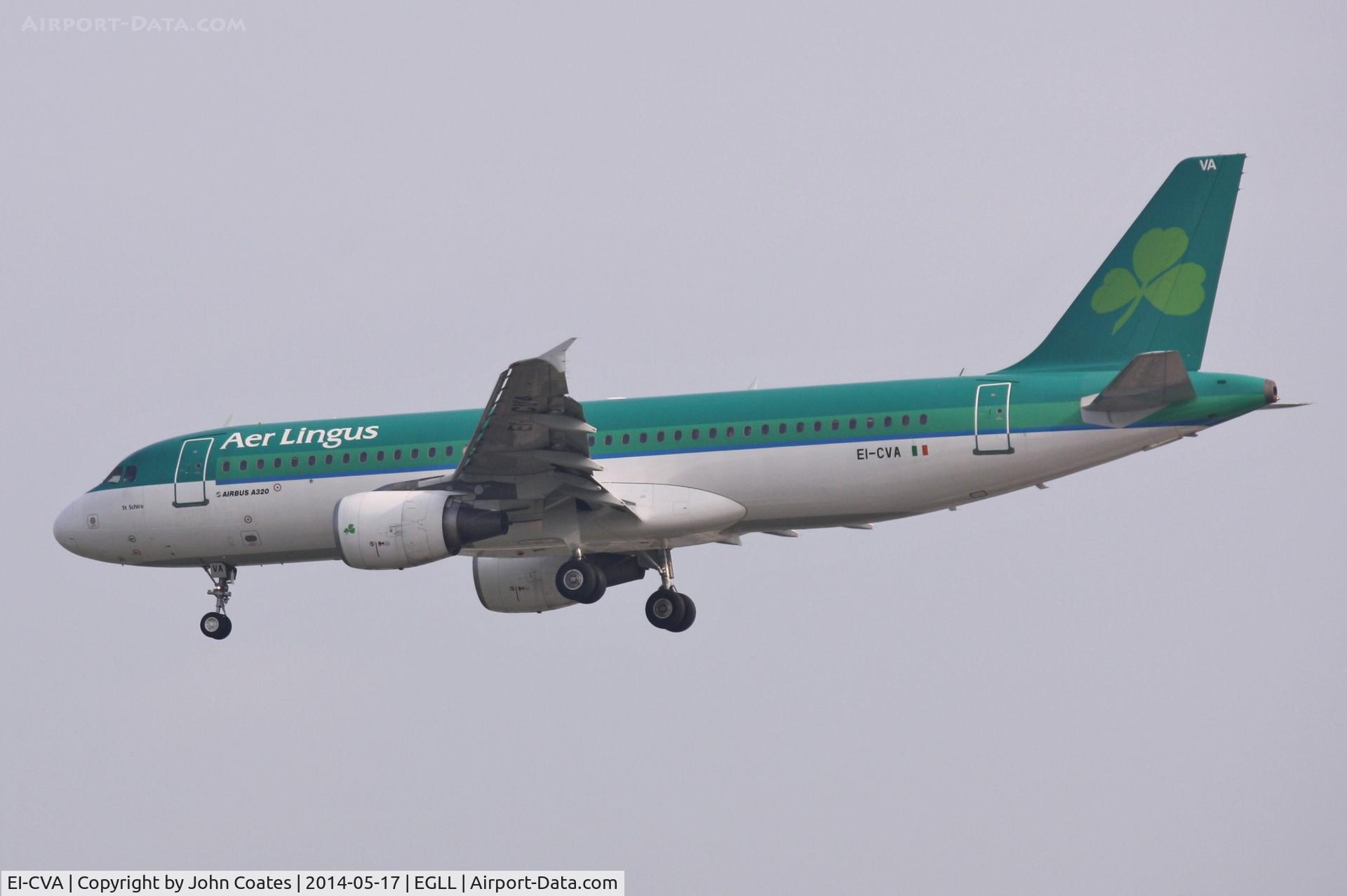 EI-CVA, 2000 Airbus A320-214 C/N 1242, Finals 27L