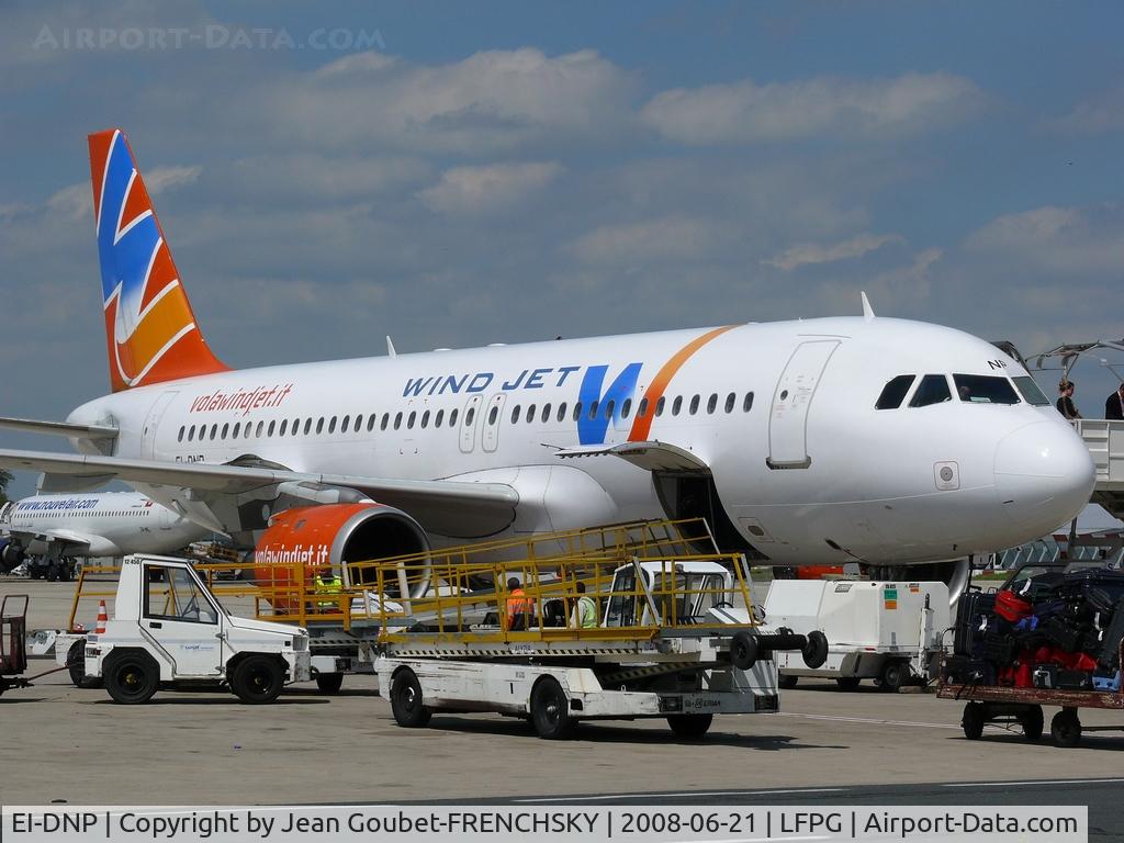 EI-DNP, 1993 Airbus A320-212 C/N 421, ex WINDJET at CDG T3