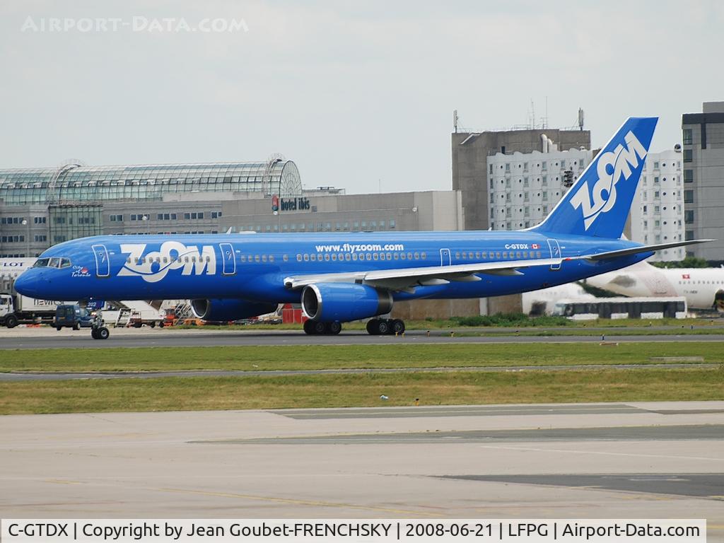 C-GTDX, 1990 Boeing 757-28A C/N 24544, ZOOM Airlines