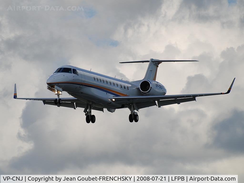 VP-CNJ, 2007 Embraer EMB-135BJ Legacy C/N 14501025, International Jet Club Ltd.
