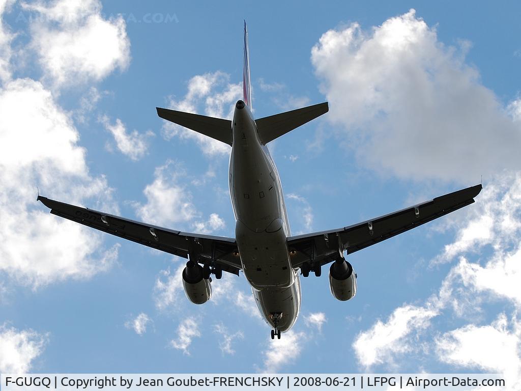 F-GUGQ, 2006 Airbus A318-111 C/N 2972, Air France landing