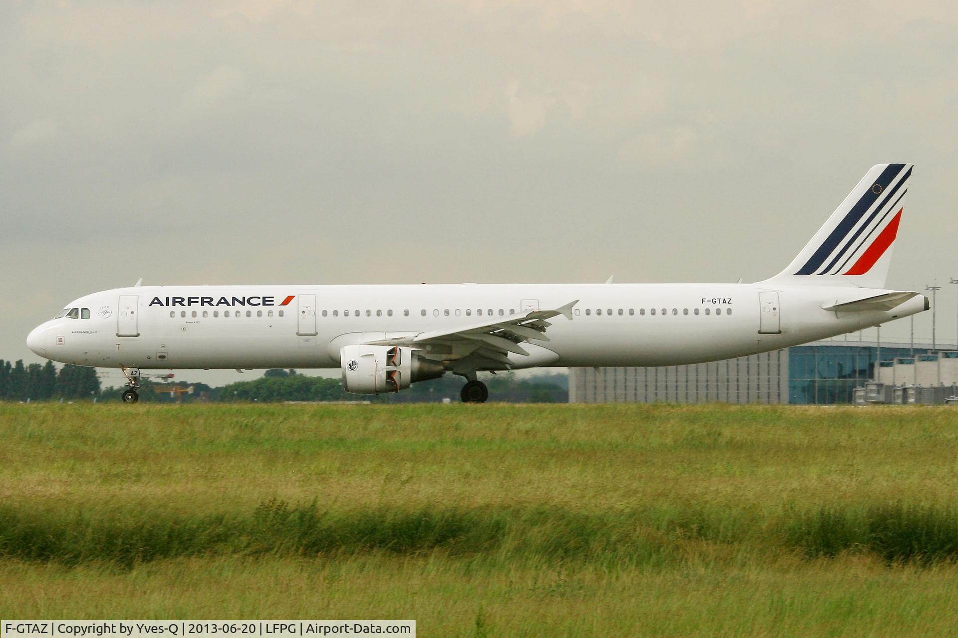 F-GTAZ, 2011 Airbus A321-212 C/N 4901, Airbus A321-212, Landing Rwy 26L, Roissy Charles De Gaulle Airport (LFPG-CDG)