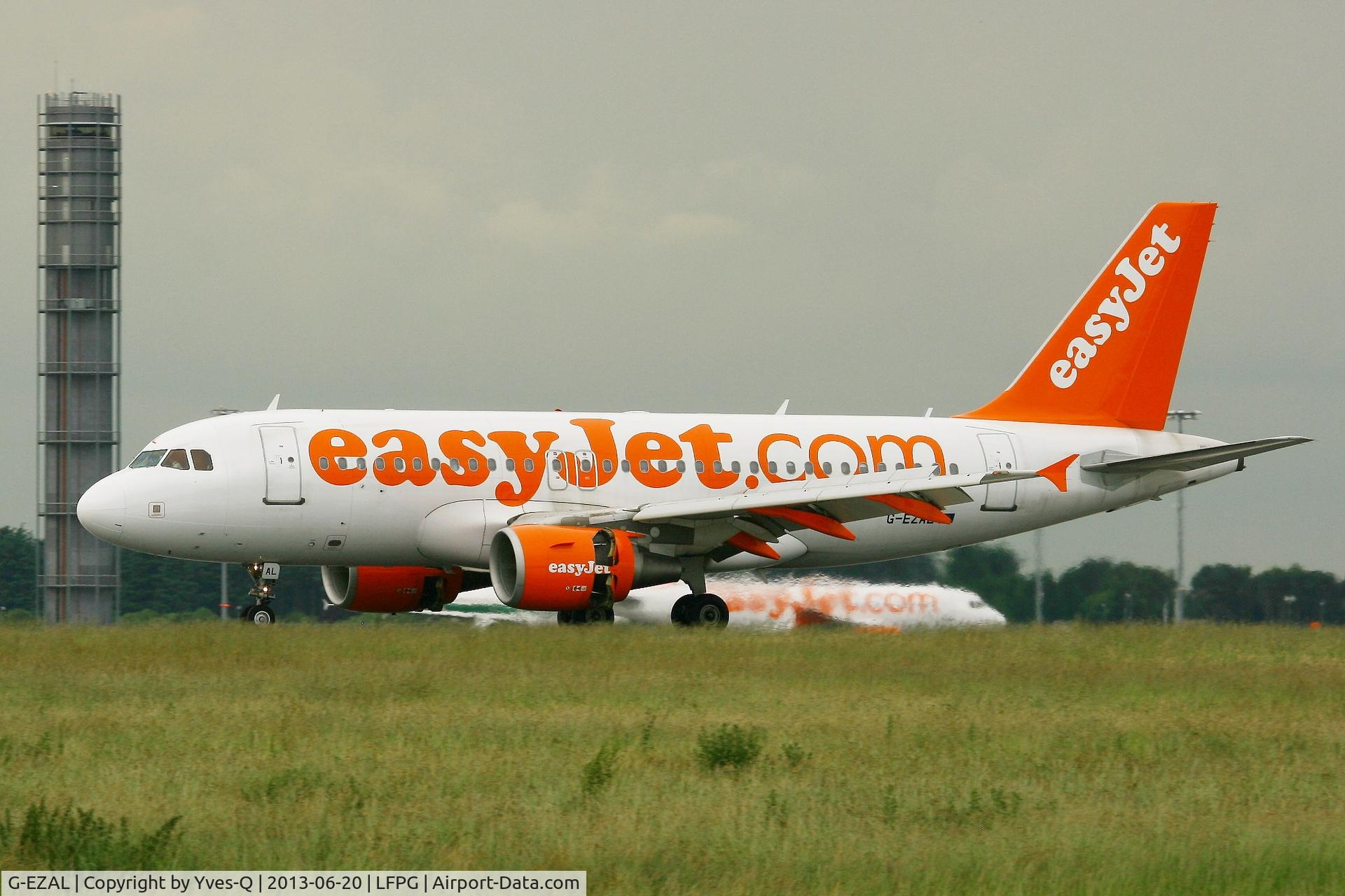 G-EZAL, 2006 Airbus A319-111 C/N 2754, Airbus A319-111, Landing Rwy 26L, Roissy Charles De Gaulle Airport (LFPG-CDG)
