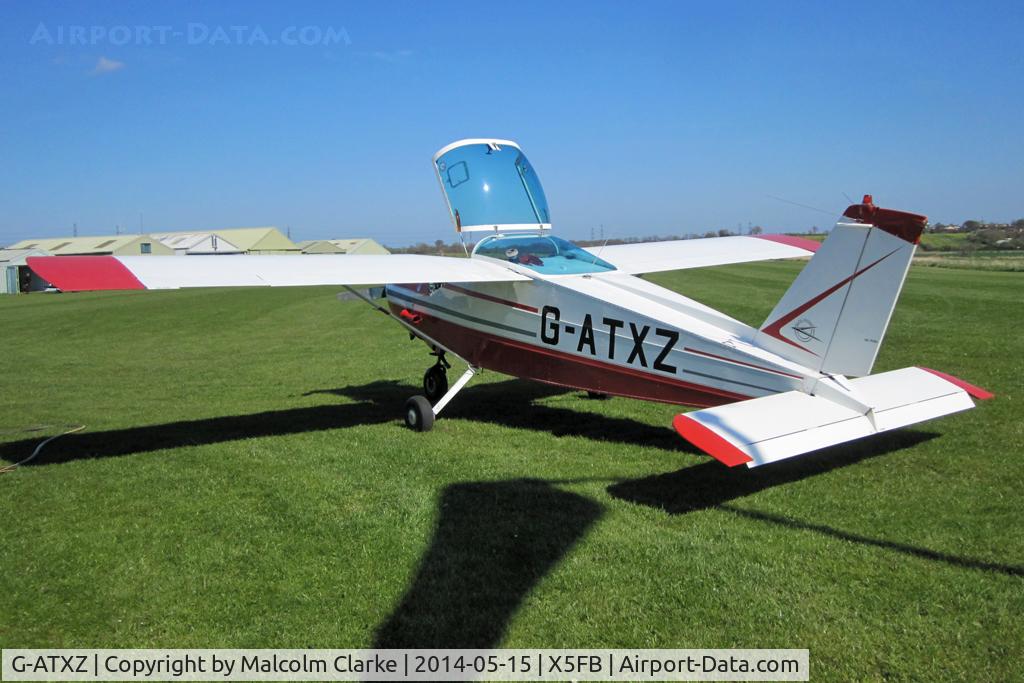 G-ATXZ, 1966 Bolkow Bo-208C Junior C/N 624, Bolkow BO-208C Junior, Fishburn Airfield UK, May 2014.