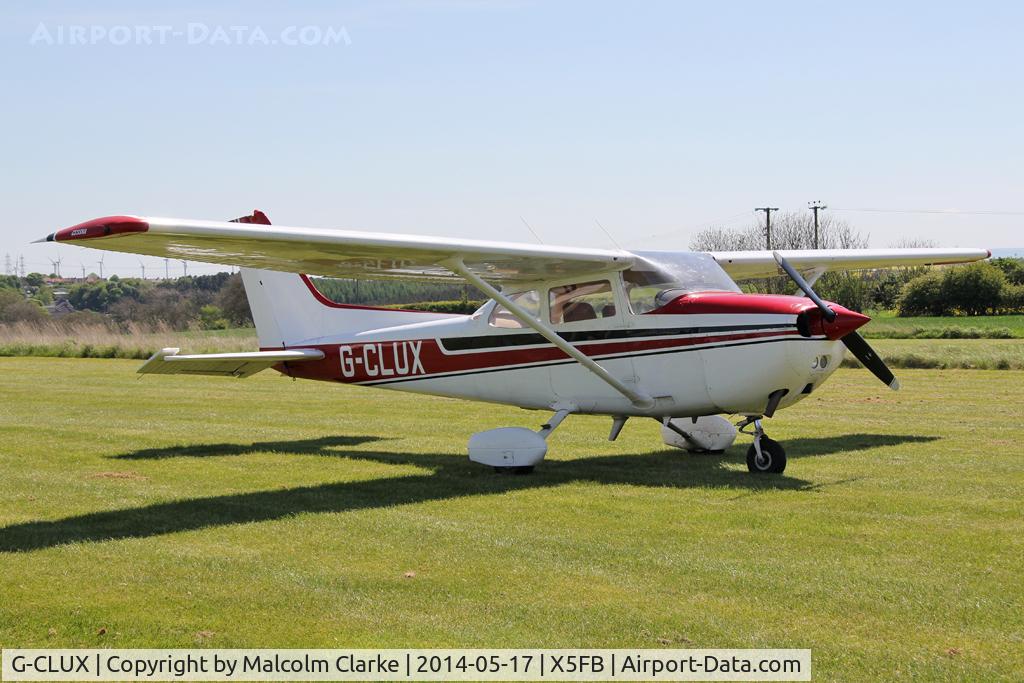 G-CLUX, 1980 Reims F172N Skyhawk C/N 1996, Reims F172N Skyhawk, Fishburn Airfield UK, May 2014.