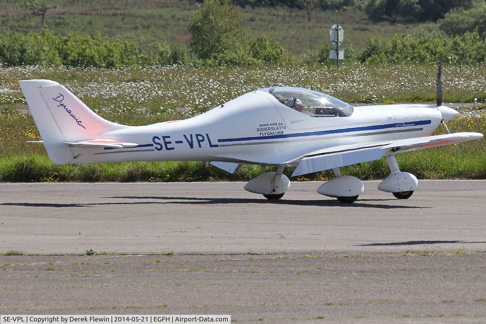 SE-VPL, 2007 Aerospool WT-9 Dynamic C/N DY210/2007, Visiting Aerospool WT-9 Dynamic from the Soderslatts Flygklubb Sweden, Seen at EGFH.