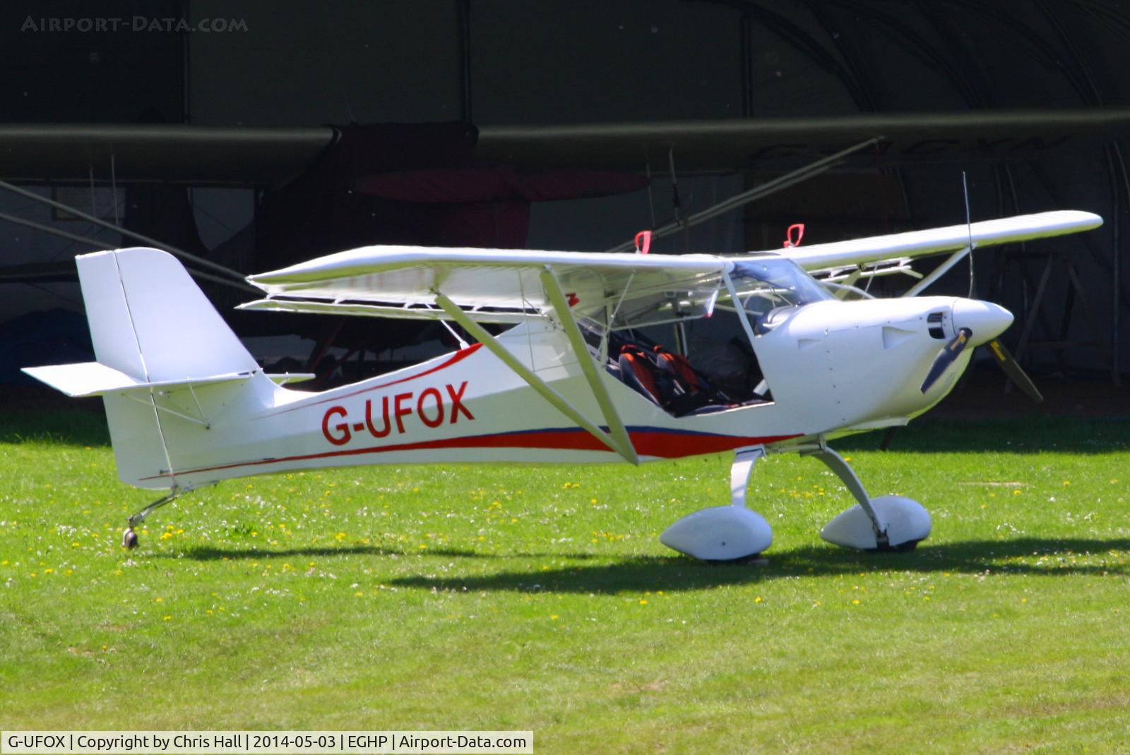 G-UFOX, 2012 Aeropro EuroFOX 912(1) C/N BMAA/HB/628, at the 2014 Microlight Trade Fair, Popham