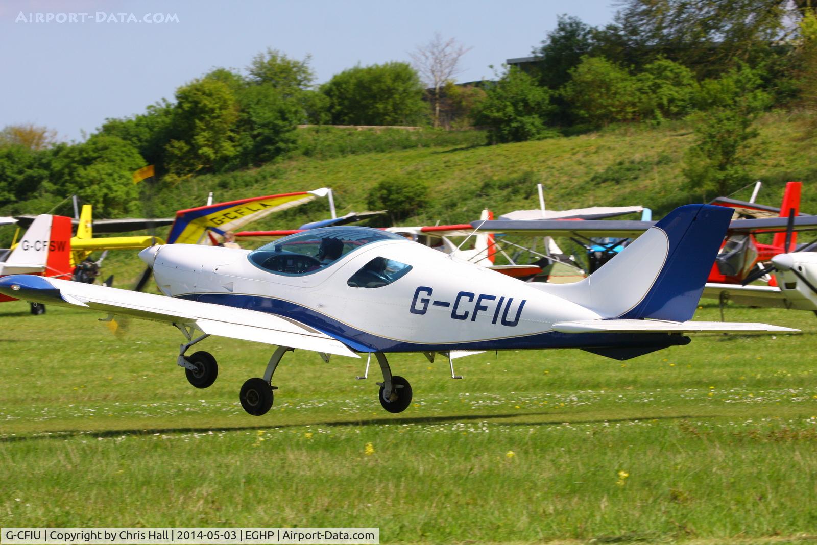 G-CFIU, 2008 CZAW SportCruiser C/N LAA 388-14822, at the 2014 Microlight Trade Fair, Popham