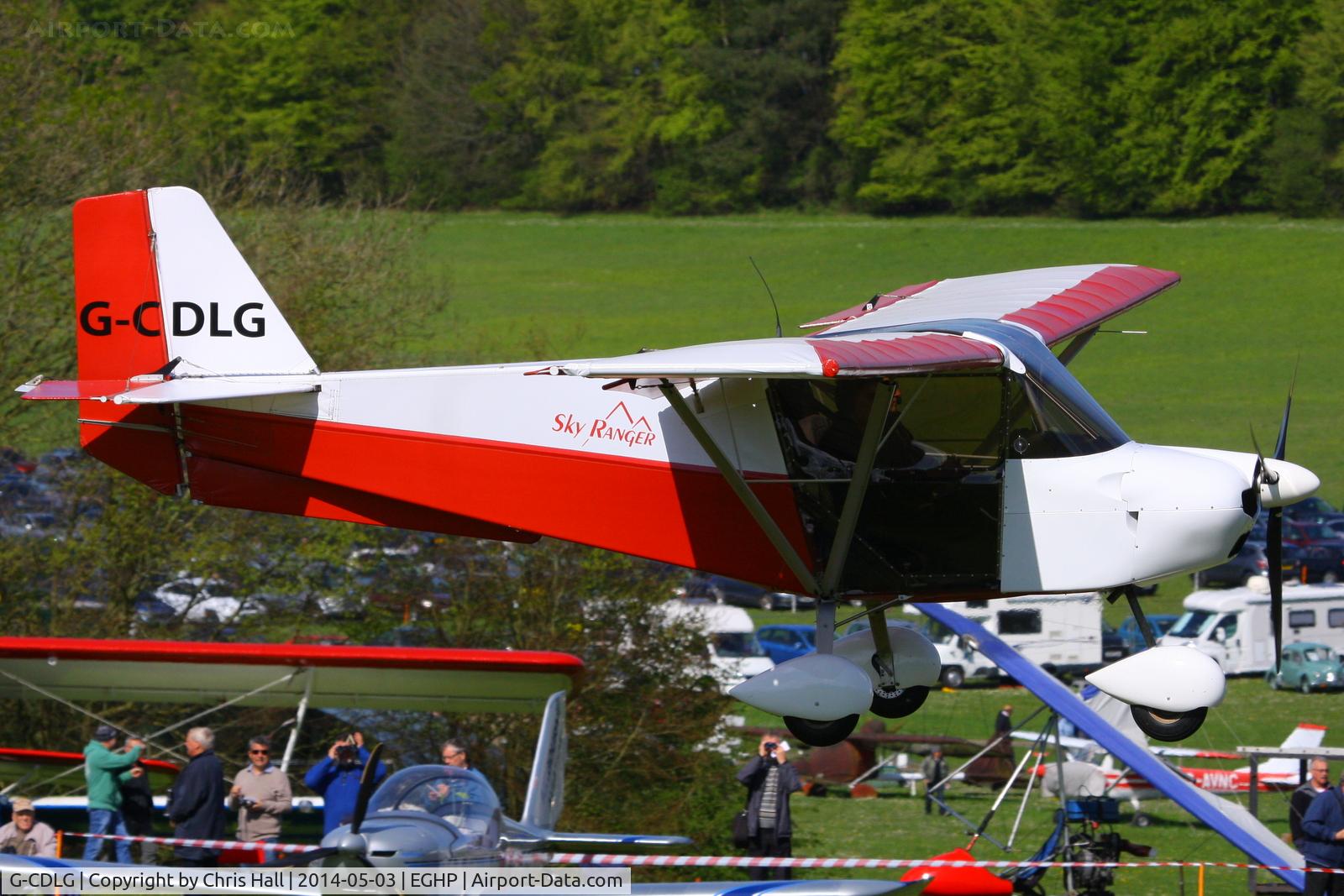 G-CDLG, 2005 Best Off Skyranger 912(2) C/N BMAA/HB/387, at the 2014 Microlight Trade Fair, Popham