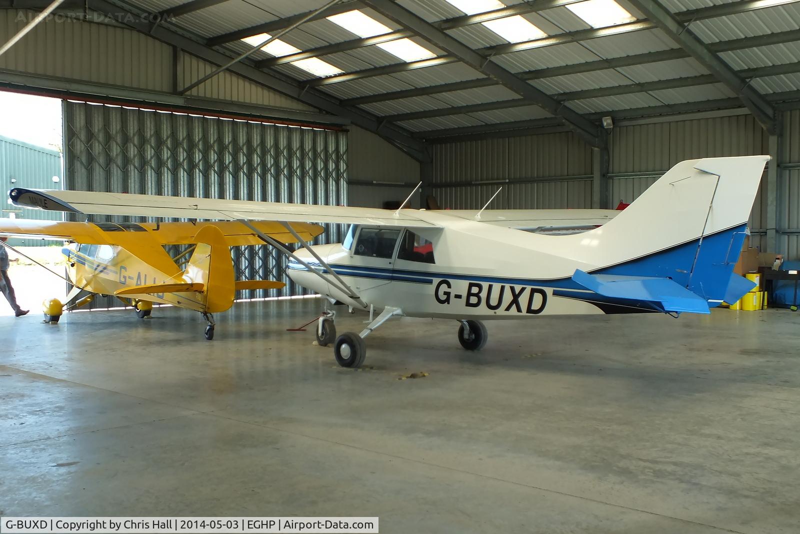 G-BUXD, 1993 Maule MXT-7-160 Super Rocket C/N 17001C, at the 2014 Microlight Trade Fair, Popham