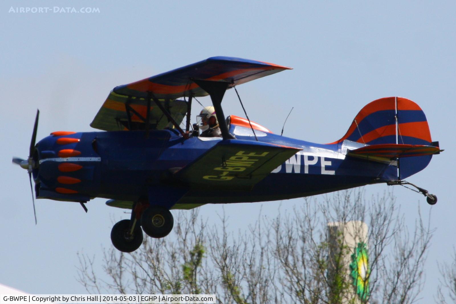 G-BWPE, 1999 Murphy Renegade Spirit 912 C/N PFA 188-12791, at the 2014 Microlight Trade Fair, Popham