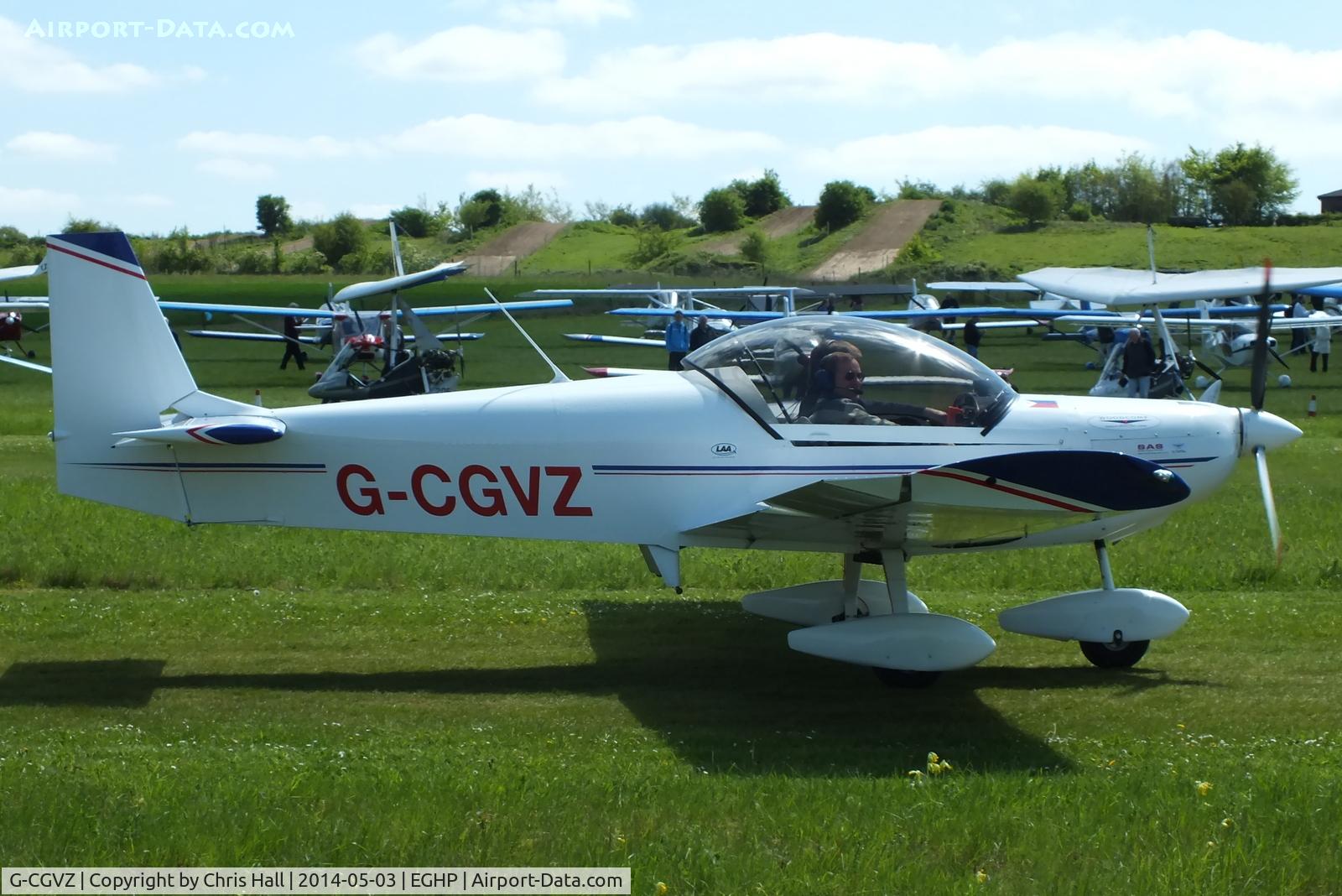 G-CGVZ, 2011 Zenair CH-601 XL C/N LAA 162B-14990, at the 2014 Microlight Trade Fair, Popham