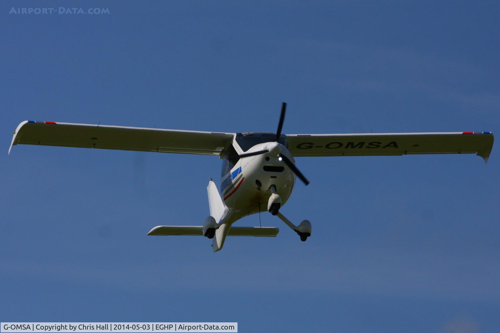 G-OMSA, 2009 Flight Design CTSW C/N 8501, at the 2014 Microlight Trade Fair, Popham