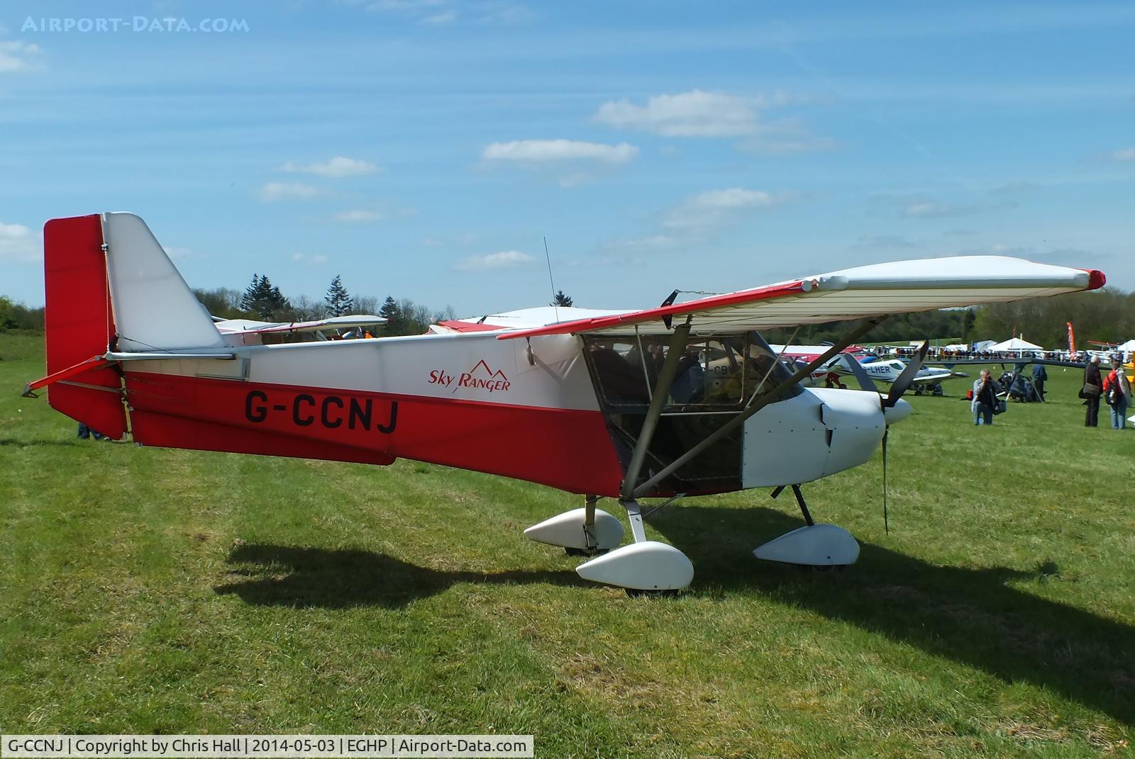 G-CCNJ, 2004 Best Off Skyranger 912(2) C/N BMAA/HB/330, at the 2014 Microlight Trade Fair, Popham