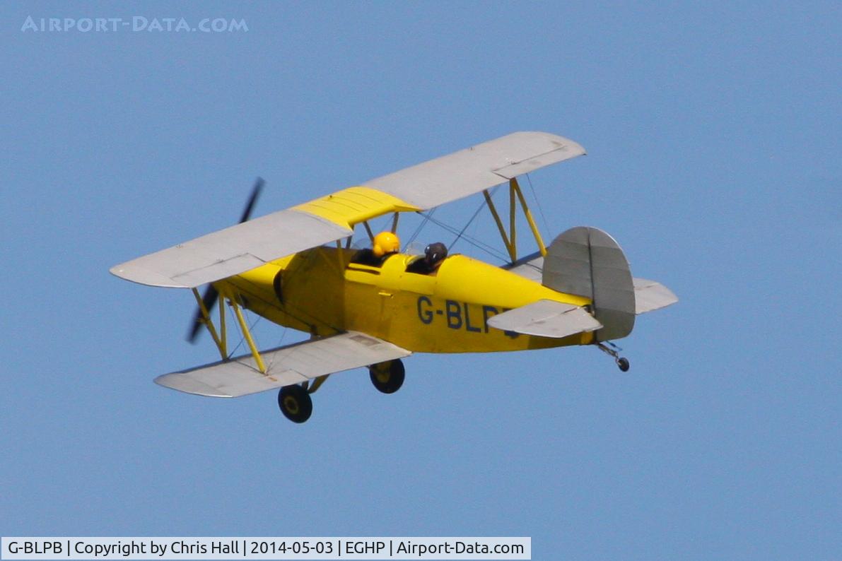 G-BLPB, 1986 Turner Hot 2 Wot (TSW2) C/N PFA 046-10606, at the 2014 Microlight Trade Fair, Popham
