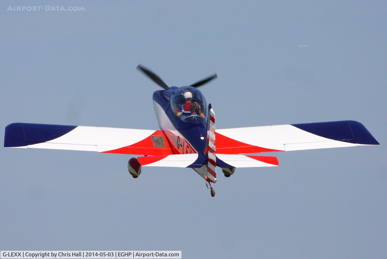 G-LEXX, 2002 Vans RV-8 C/N PFA 303-13896, at the 2014 Microlight Trade Fair, Popham