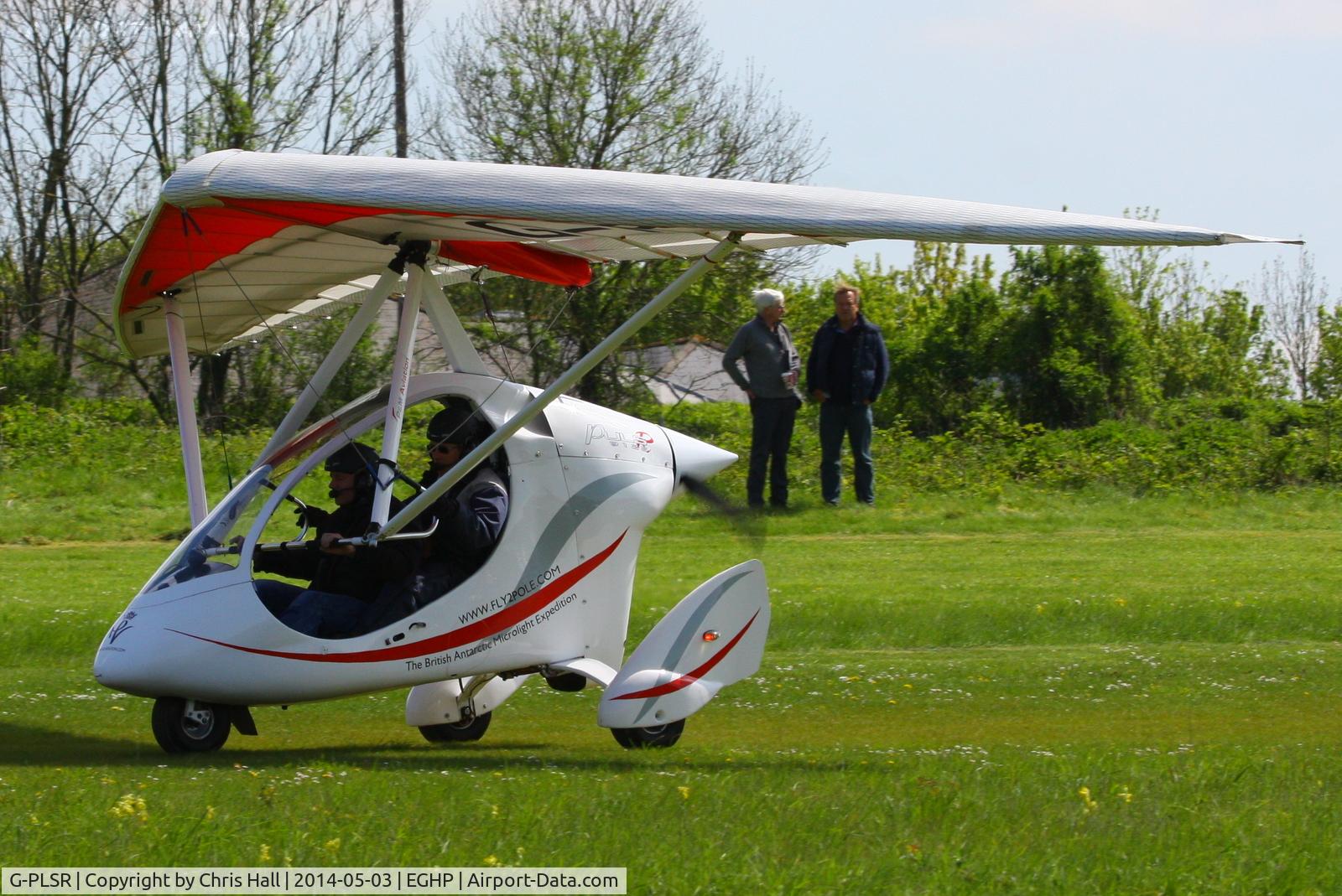 G-PLSR, 2011 P&M Aviation PulsR C/N 8607, at the 2014 Microlight Trade Fair, Popham