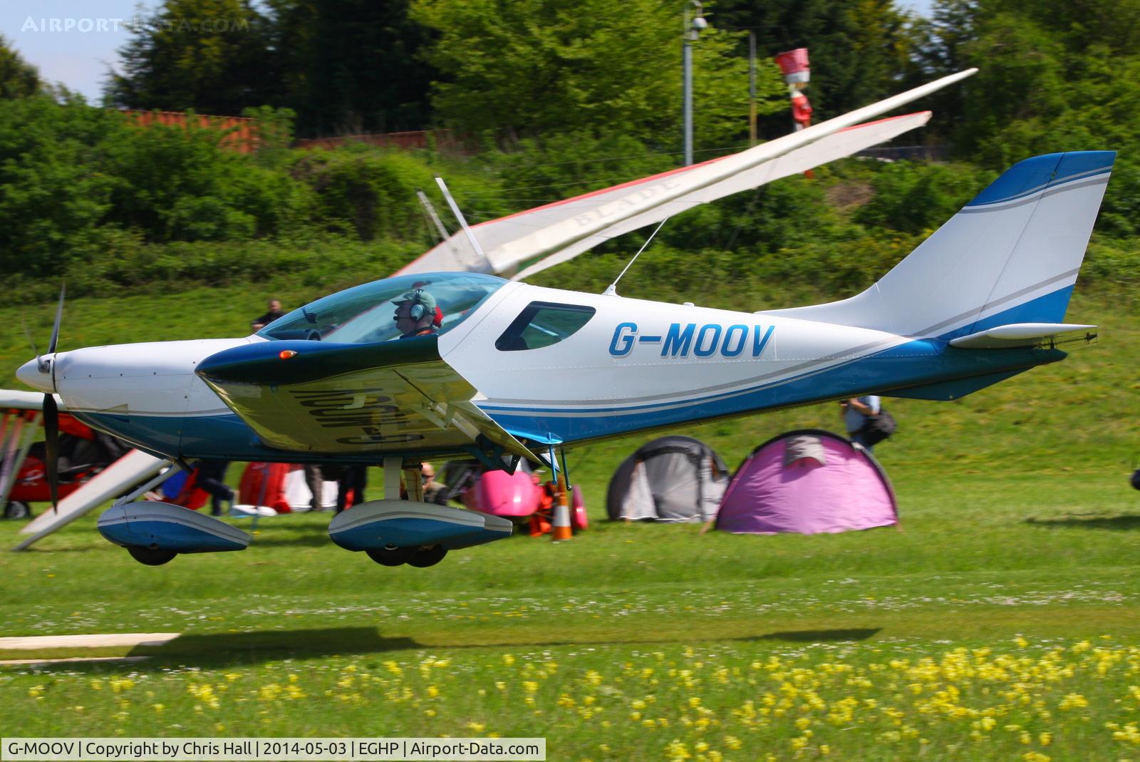 G-MOOV, 2008 CZAW SportCruiser C/N PFA 338-14666, at the 2014 Microlight Trade Fair, Popham